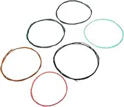 BESTonZON Acoustic Guitar Strings 6pcs Classical Guitar Strings Set Easy Install High Durability for Beginners Pros