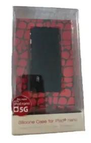 iwave Sillicone Case For ipod nano 5G Black NIB