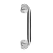 Scope Pull Handle Mitre Offset on Rose 180mm Satin Stainless Steel PHMR18019TSS