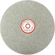 uxcell 200mm 8-inch Grit 120 Diamond Coated Flat Lap Disk Wheel Grinding Sanding Disc