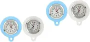 [SHOWERORO] 2sets Unique Vintage Watch Dial Pocket Watch Parts for Nurse Watch Custom Diy 2pcs*2