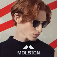 在飛比找momo購物網優惠-【MOLSION 陌森】大牌時尚個性韓版百搭中性銳利帥氣男女