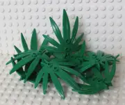 Lego Plant Swordleaf with U clip Lot of 10 - New