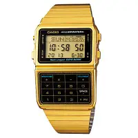 在飛比找Yahoo奇摩購物中心優惠-CASIO 復古經典數位計算機錶(DBC-611G-1A)-