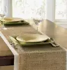 Pottery Barn Nubby Runner Natural 14”x 108” Natural NWT
