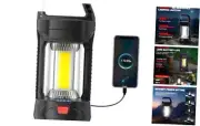 Camping lantern for power outage, 2000LM Rechargeable Led Midnight Black