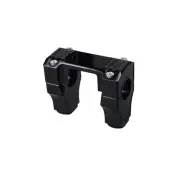 Black 1 1/4 " Handlebar Riser Clamp for Harley Softail Breakout FXBR FXBRS 18-23