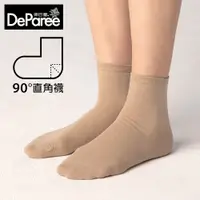 在飛比找PChome24h購物優惠-【蒂巴蕾】Socks 直角襪-卡其色