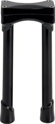 Biltwell Inc. O/S Murdock Riser - 10in. - Black - 6413-201-10