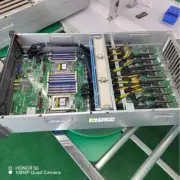 4U 8GPU Server 4Pcs 3.5 " 10Pcs PCIe 5.0 X16 4+1 2000W For ASRock GENOA2D24G-2L