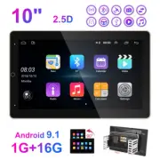 2 DIN 10'' Android 9.1 Car Radio Player GPS Wifi Tablet PC Bluetooth Head Unit