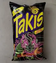 Takis DRAGON SWEET CHILI Spicy Sweet Chili Pepper 1 Tortilla Rolled Chips 9.9 Oz