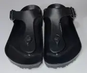 Birkenstock Gizeh Black EVA 0128201 Size 36 Women's 5 Men's 3 Regular Fit