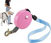 Retractable Dog Leashes,Strong Nylon Tape Hands- | Chew Proof Traction Rope, Tug Leashes for Small, Large, Medium Dogs and Cats