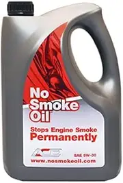 No Smoking Engine Oil - Stops Engine Smoking Permanently SAE 5W-30 Zero Carbon | Car Engine Oils | Cuts Engine Oil Smoke Output on Petrol and Diesel Engines Permanently | 5w30 Oil | Car Oil