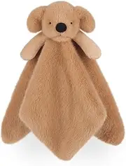 Apricot Lamb Taupe Labrador Dog Soft Safety Blanket Comforter for Babies, Soothing Cloth for Baby Boys and Girls, 35 x 35 cm