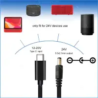 在飛比找蝦皮購物優惠-Vivi Type-C 轉 DC 電源線 24V USB-C