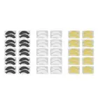 10 Pairs Eyelash Extension Patches Silicone Under Eye Patches Resuable Lower