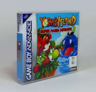 GBA Game Boy Advance Storage Case - Super Mario Advance 3 - NO GAME