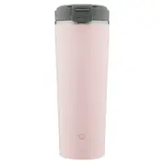 ZOJIRUSHI Water Bottle with Lid Tumbler Seamless Stopper Flip Type 400ml Vintage