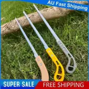 Compact Hand Saw 2-Pack, Ideal for Camping & Pruning, Tree Limb Tool Set