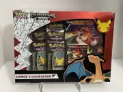 Pokémon TCG Celebrations Collection Box Lance's Charizard V 2021 Nintendo