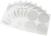 100pcs Aluminum Foil Lids, 62mm Aluminum Foil Seals Aluminum Foil Lids for Coffee Reusable Aluminum Foil Seals Lid for Nespresso VertuoLine Refillable Capsule