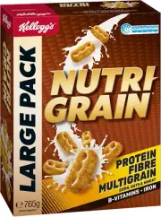 Kellogg's Nutri-Grain Protein Breakfast Cereal, 765g AU FREE SHIPPING