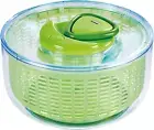 Easy Spin Salad Spinner, Large, Green, BPA Free