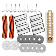 Replacement Parts for Omni 2/S10+ Robot Vacuum - Brushes, Filters, Dust Bag