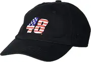 [Top of the World] Officially Licensed Favorite Driver Patriotic Number Adjustable Washed Cotton Crew Hat