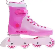 Inline Skates for Women Girls Adjustable Size, Kid's Inlineskates Removable Brake, ABEC-7 Bearings, for Outdoor Indoor Skating