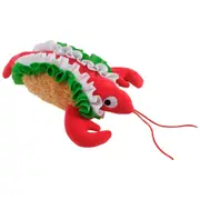 Snack Time Lobster Plush Dog Toy