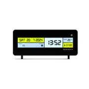 Newgate Futurama Lcd Alarm Clock Black Case Black Lens