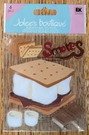 RARE Jolees S‘Mores Marshmallow Chocolate Graham Cracker CAMPING CAMP FIRE Smore