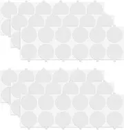 300pcs Double Sided Adhesive Dots, 1inch Strong-Adhesion Transparent Adhesive Dots Wax Seal Stickers Traceless Round Sticky Dots for DIY Craft Home Office Supplies