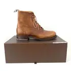 RM Williams Risden Boot Mens AU/UK9 EU45.5 US10 Clay Pebbled Leather Lace-Up New