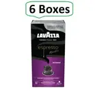Lavazza Espresso Intenso Medium Dark Roast Arabica & Robusta Aluminum Pack of 6)