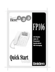 PRINTED MANUAL Uniden FP106 User's Manual FREE SHIPPING