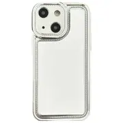 For Iphone 15 Electroplating Mirror Tpu Phone Case