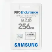 Samsung PRO Endurance 256GB UHS–1 Class 10 MicroSDXC Memory Card with Adapter