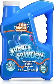 SUGFUT Bubble Solution Refills 32 OZ Concentrate Bubbles for Bubble Machine,Bubble Gun,Bubble Wands - Bubble Refill Solution,Bubble Machine Solution,Giant Bubble Solution