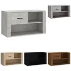 Shoe Cabinet Engineered Wood Storage Cupboard Shoe Stand Multi Colours vidaXL