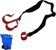Wheelie Bin Lock - Trash Can Lid Locks, Garbage Can Lid Lock | Prevent Bear Raccoon Dog Tipping Over Trash Bin, Adjustable Bin Wheelie Trash Lid Locks, Bear Proof Trash Can Locks for Animals