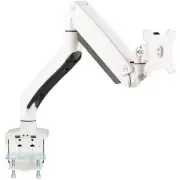 SIIG Single Monitor Desk Mount, 17" to 43", USB 3.0 and Audio Extend Ports, Fits