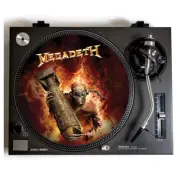 Megadeth Turntable Slipmat for Vinyl Records Fits 12 Inch LP Players DJ Slip Mat