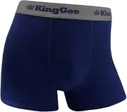 [Generic] 12 X Mens Kinggee Bamboo Trunks Underwear Navy M