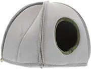 EXHUMKY Hamster Bed Guinea Pig Beds Small Animal Bedding Warm Nest for Hamster Mini Cotton Nest Chinchilla Hideaway