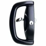 Whitco Sliding Door Lock - W500217 - Blaxland - Keyed Alike - Black