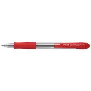 Pilot BPGP Super Grip Fine Ballpoint Pen Red